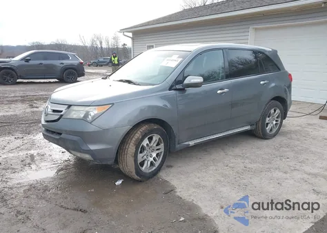 2009 Acura Mdx Technology Package z USA, uszkodzony, nr VIN 2HNYD28419H511438